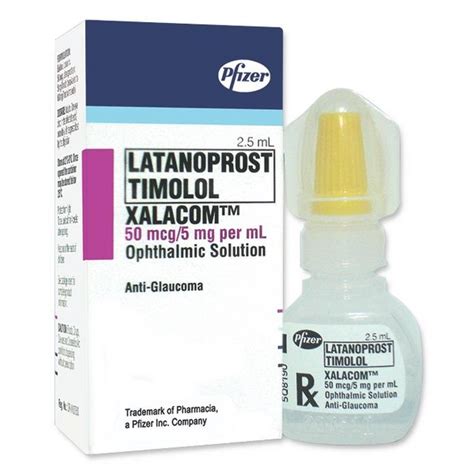 Xalacom (latanoprost and timolol maleate) eye drops information